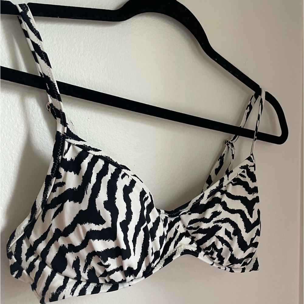 Shade&Shore Bikini Top Zebra
